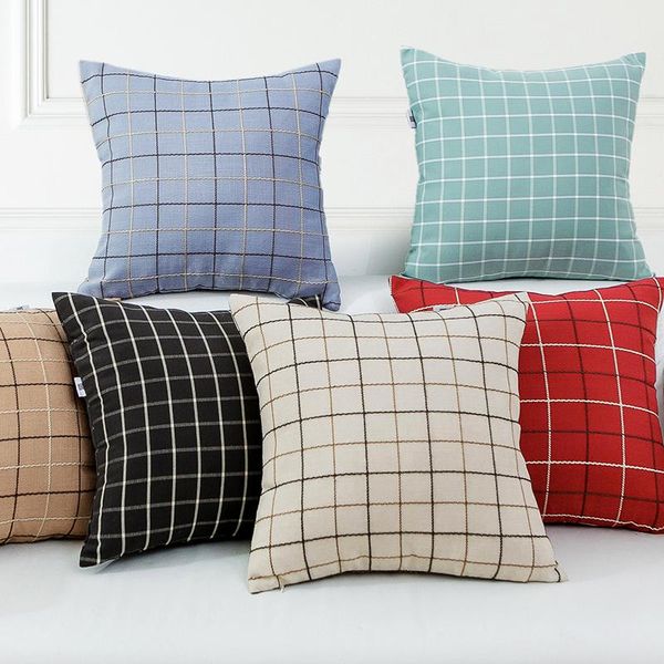 45x45cm/60x60/70x70cm cotton and line simple lattice cushion cover sofa pillowcase house checked pillow case pillow cover
45x45cm/60x60/70x70cm cotton and line simple lattice cushion cover sofa pillowcase house checked pillow case pillow cover
