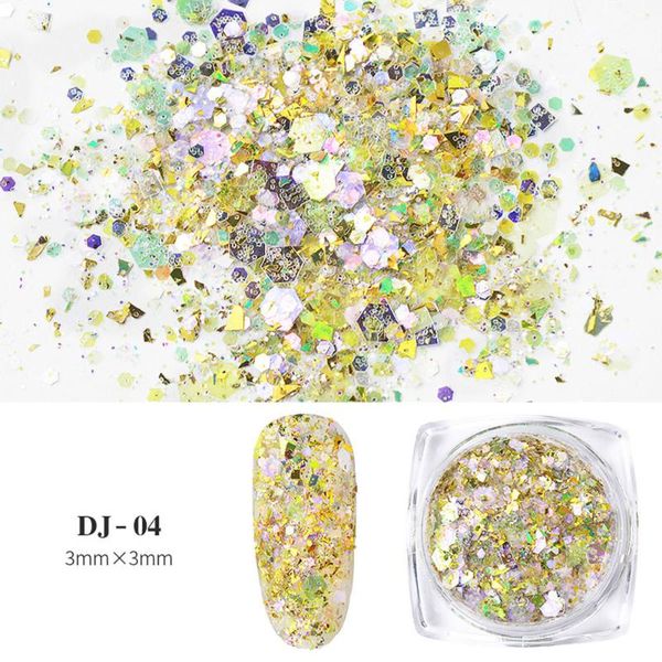 nail glitter 1box yellow holographic flakes sequin rose gold silver diy butterfly dipping powder for acrylic nails tools d04, Silver;gold
nail glitter 1box yellow holographic flakes sequin rose gold silver diy butterfly dipping powder for acrylic nails tools d04, Silver;gold