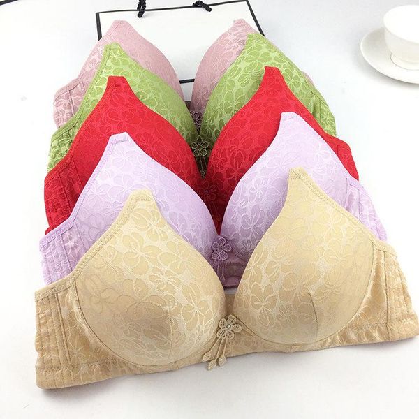 bras sitonjwly 2021 push up for women underwear lingerie wireless middle age bralette large size lace floral brassiere, Red;black
bras sitonjwly 2021 push up for women underwear lingerie wireless middle age bralette large size lace floral brassiere, Red;black