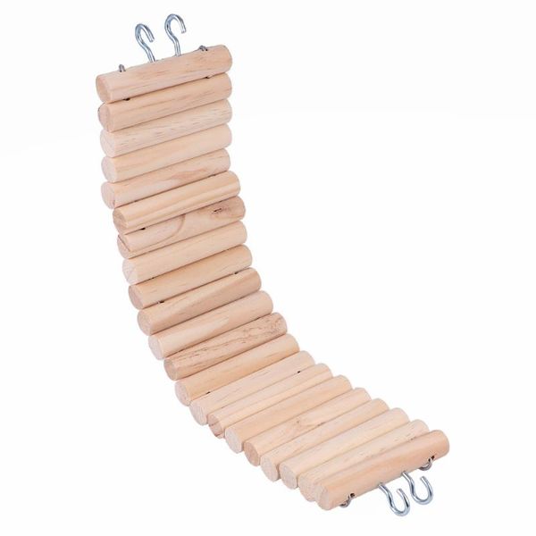small animal supplies wooden pet birds arch bridge bendable ladder with hook for hamster
small animal supplies wooden pet birds arch bridge bendable ladder with hook for hamster