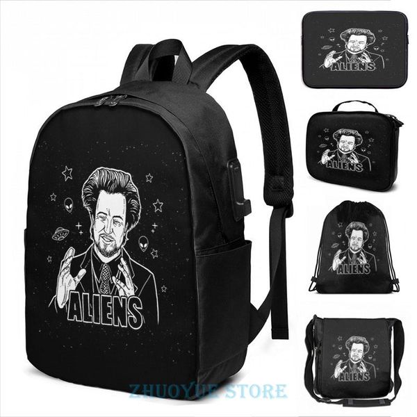 backpack funny graphic print the aliens guy (giorgio tsoukalos) usb charge men school bags women bag travel laptop
backpack funny graphic print the aliens guy (giorgio tsoukalos) usb charge men school bags women bag travel laptop