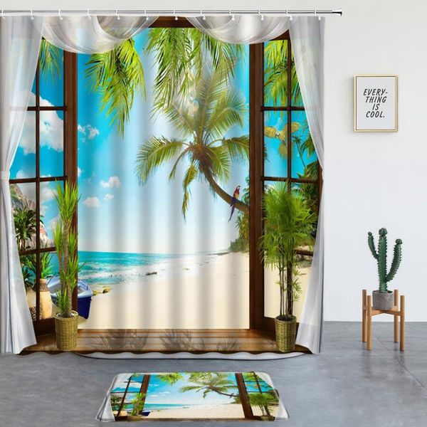 shower curtains ocean scenery set rugs sunlight beach sea palm tree window room decor bath mat bathroom screen entrance door
shower curtains ocean scenery set rugs sunlight beach sea palm tree window room decor bath mat bathroom screen entrance door