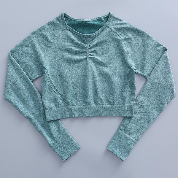 yoga outfit seamless fitness long sleeve sportwear women workout shirts gym clothes sports t-shirts solid slim fit running tee
yoga outfit seamless fitness long sleeve sportwear women workout shirts gym clothes sports t-shirts solid slim fit running tee