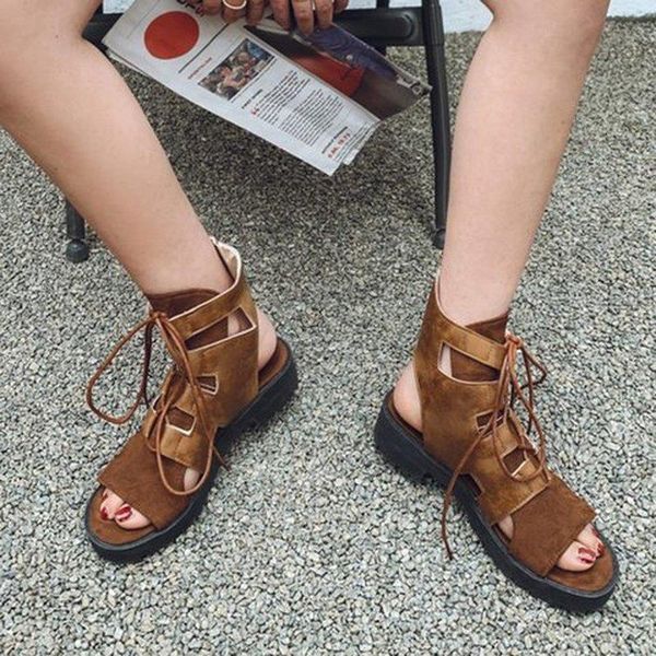 dress shoes women summer mid heels sandals woman plus size gladiator pu leather peep toe lace up sandalias mujer sapato feminino d920, Black
dress shoes women summer mid heels sandals woman plus size gladiator pu leather peep toe lace up sandalias mujer sapato feminino d920, Black