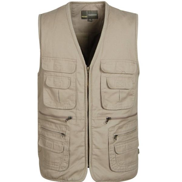 men's vests autumn winter vest men fashion v neck multi-pockets casual sleeveless jacket warm chalecos para hombre waistcoat, Black;white
men's vests autumn winter vest men fashion v neck multi-pockets casual sleeveless jacket warm chalecos para hombre waistcoat, Black;white