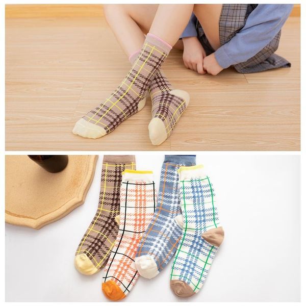 socks & hosiery autumn and winter color plaid women kawaii girly gift harajuku street fashion cotton warm comfortable happy sock, Black;white
socks & hosiery autumn and winter color plaid women kawaii girly gift harajuku street fashion cotton warm comfortable happy sock, Black;white