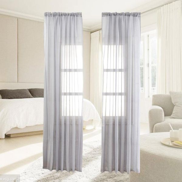 curtain & drapes cotton and linen shiner window voile curtains fine texture for bedroom living room - 100x200cm)
curtain & drapes cotton and linen shiner window voile curtains fine texture for bedroom living room - 100x200cm)