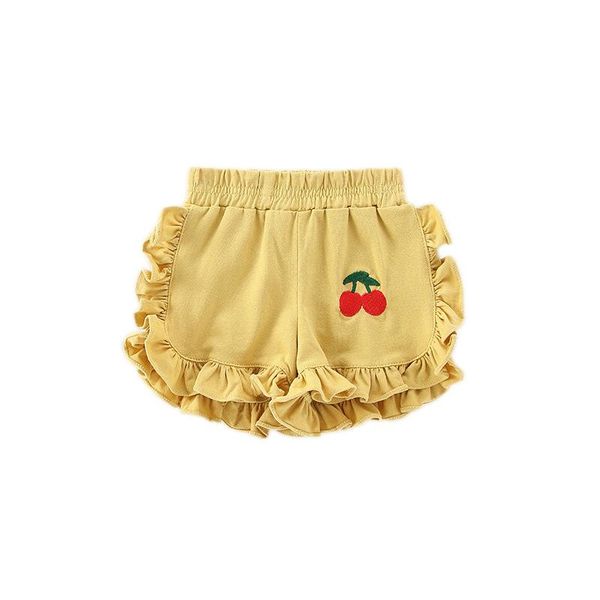 girls shorts kids summer cherry embroidery ruffle short baby girl casual trousers for 1-6 years, Black
girls shorts kids summer cherry embroidery ruffle short baby girl casual trousers for 1-6 years, Black