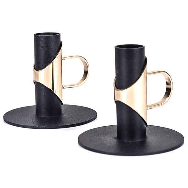 2 pcs candlestick taper candle holder candle stand candlelight dinner party kitchen home decoration
2 pcs candlestick taper candle holder candle stand candlelight dinner party kitchen home decoration