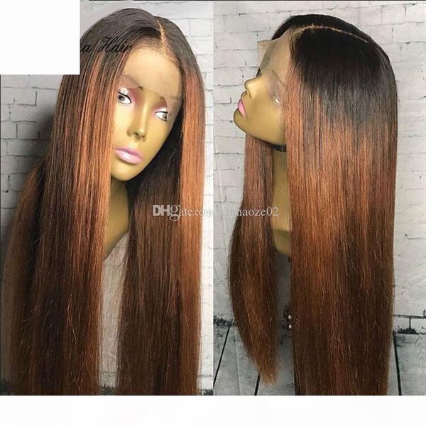 silky straight ombre color #1bt30 full lace wigs two tone human hair straight lace front wig for black woman, Black;brown
silky straight ombre color #1bt30 full lace wigs two tone human hair straight lace front wig for black woman, Black;brown