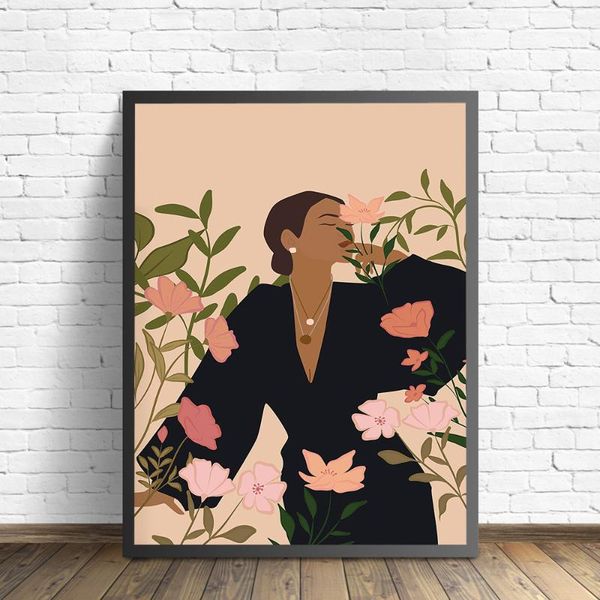 boho wall art print abstract woman portrait fashion illustration poster botanical flower art canvas painting tropical wall decor
boho wall art print abstract woman portrait fashion illustration poster botanical flower art canvas painting tropical wall decor