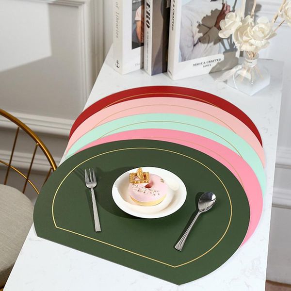 mats & pads pu leather double side oil water resistant non-slip kitchen placemat insulation pad coffee table mat home decor 51026
mats & pads pu leather double side oil water resistant non-slip kitchen placemat insulation pad coffee table mat home decor 51026