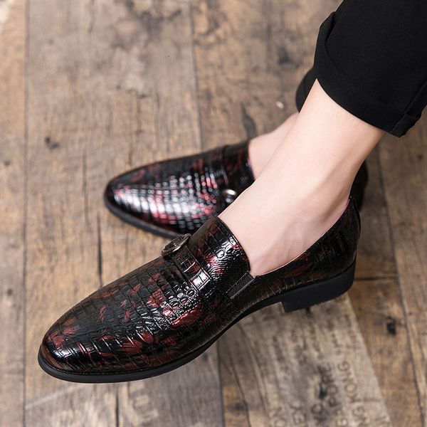 business of the younger men oxford leather crocodile relief formal office wedding shoes for man 449 u265, Black
business of the younger men oxford leather crocodile relief formal office wedding shoes for man 449 u265, Black