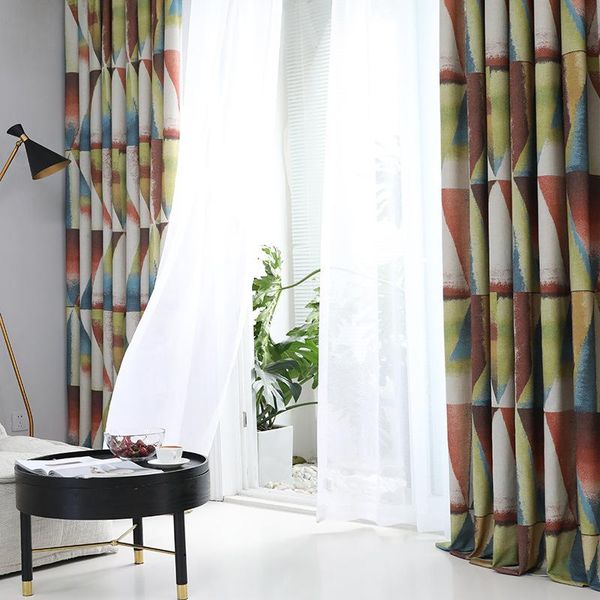 curtain & drapes custom curtains for living room bedroom modern simple color triangle cotton and linen fabric printed blackout
curtain & drapes custom curtains for living room bedroom modern simple color triangle cotton and linen fabric printed blackout