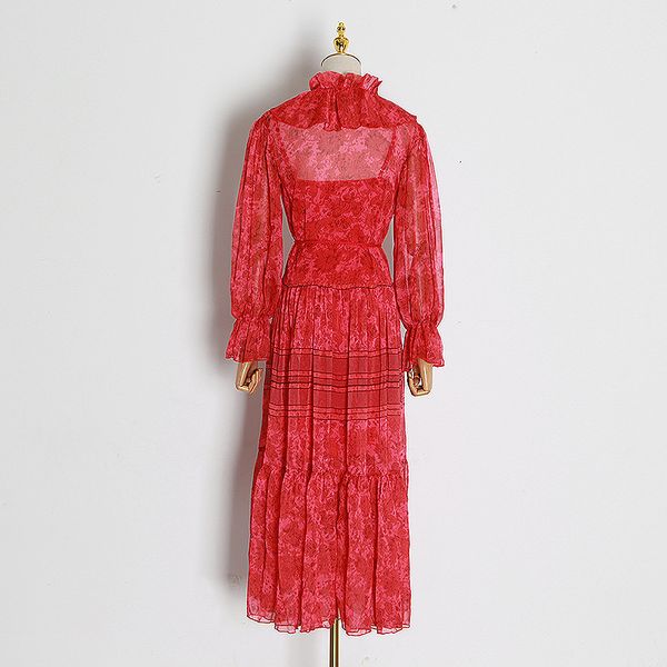 Red Chiffon Floral Print A Line Cocktail Dresses Long Sleeves Tea Length Vestido De Noche Coctel 2021
Red Chiffon Floral Print A Line Cocktail Dresses Long Sleeves Tea Length Vestido De Noche Coctel 2021