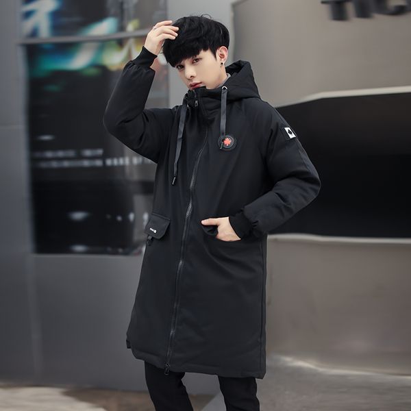 winter long parkas jacket men 2021 new warm windproof casual outerwear padded cotton coat big pockets high qu cghz, Black
winter long parkas jacket men 2021 new warm windproof casual outerwear padded cotton coat big pockets high qu cghz, Black