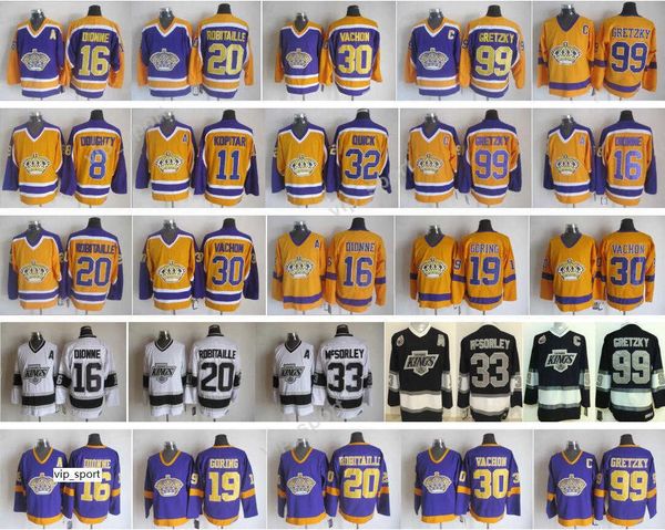 la kings jerseys los angeles hockey retro 99 wayne gretzky 30 rogatien vachon 33 marty mcsorley 16 marcel dionne 20 luc robitaille, Black
la kings jerseys los angeles hockey retro 99 wayne gretzky 30 rogatien vachon 33 marty mcsorley 16 marcel dionne 20 luc robitaille, Black