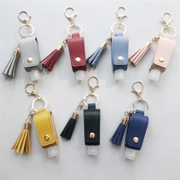 storage bottles & jars 30ml hand sanitizer leather keychain holder travel bottle refillable container flip reusable with tassel carrier
storage bottles & jars 30ml hand sanitizer leather keychain holder travel bottle refillable container flip reusable with tassel carrier