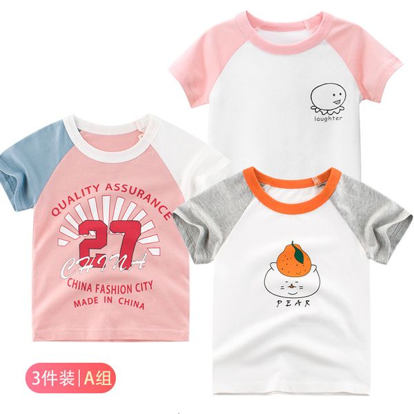 new summer 2021 korean 27home short children's sleeve t-shirt girls' clothes, Black;white
new summer 2021 korean 27home short children's sleeve t-shirt girls' clothes, Black;white