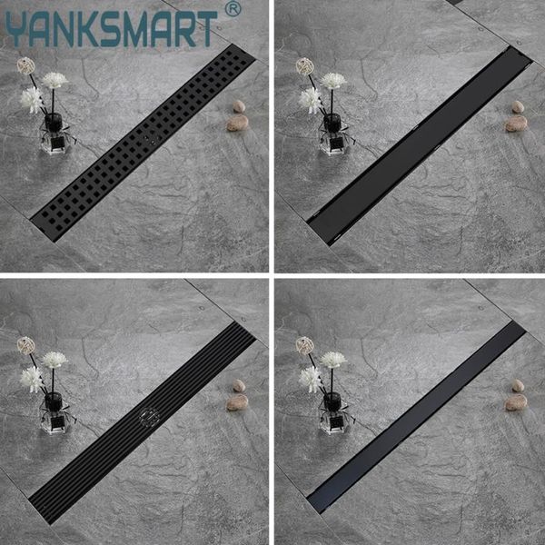 other bath & toilet supplies yanksmart matte black anti-odor drain stainless steel rectangle linear waste cover ser for el bathroom show 
other bath & toilet supplies yanksmart matte black anti-odor drain stainless steel rectangle linear waste cover ser for el bathroom show