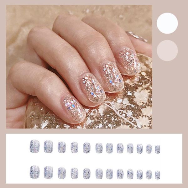 false nails fake stickers short flashing silver wear nail finished 24pcs with glue, Red;gold
false nails fake stickers short flashing silver wear nail finished 24pcs with glue, Red;gold