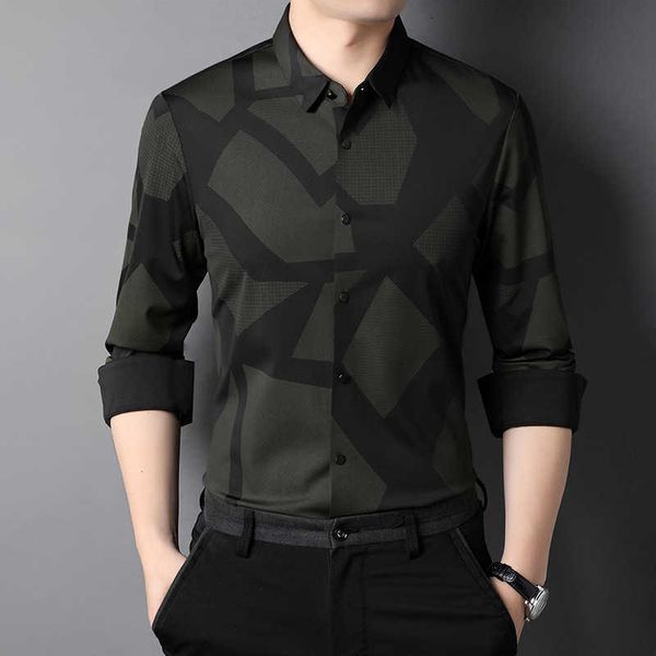 2021 spring autumn shirt long sleeve korean fashion middle-aged young leisure handsome men's wear, White;black
2021 spring autumn shirt long sleeve korean fashion middle-aged young leisure handsome men's wear, White;black