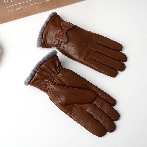 fingerless gloves 787685 fashion leather womens winter 2021 thickening and velvet warm bow sheepskin ladies mittens, Blue;gray
fingerless gloves 787685 fashion leather womens winter 2021 thickening and velvet warm bow sheepskin ladies mittens, Blue;gray