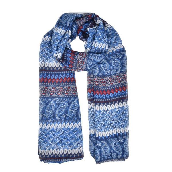 scarves fashion women geometric printed scarf elegent cotton chiffon sunscreen bandana long shawl & wrap/sf864, Blue;gray
scarves fashion women geometric printed scarf elegent cotton chiffon sunscreen bandana long shawl & wrap/sf864, Blue;gray