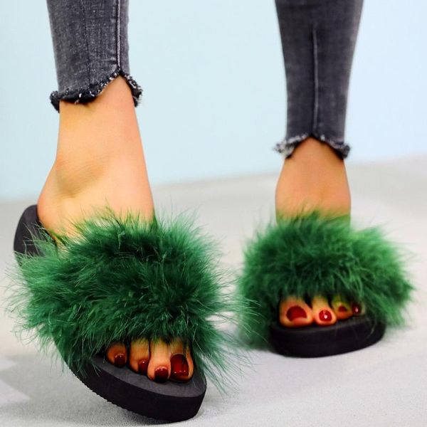 slippers women home winter warm shoes woman slip on wedges flat colorful slides female faux fur 36-40, Black
slippers women home winter warm shoes woman slip on wedges flat colorful slides female faux fur 36-40, Black