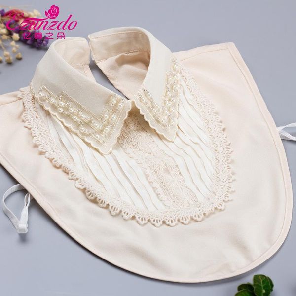bow ties women white handmade beads lapel fake collar shirt removable false detachable female blouse neckwear tie, Black;gray
bow ties women white handmade beads lapel fake collar shirt removable false detachable female blouse neckwear tie, Black;gray