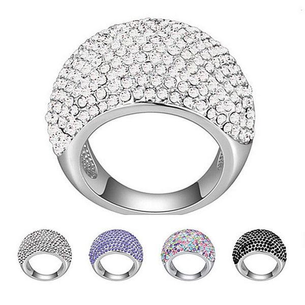 wedding rings original pave crystal women fashion summer style statement jewelry, Slivery;golden
wedding rings original pave crystal women fashion summer style statement jewelry, Slivery;golden