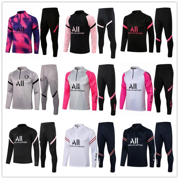 21 22 mens football paris training suit tracksuit 2021 2022 soccer mbappe survetement de foot chandal jogging jacket, Black
21 22 mens football paris training suit tracksuit 2021 2022 soccer mbappe survetement de foot chandal jogging jacket, Black