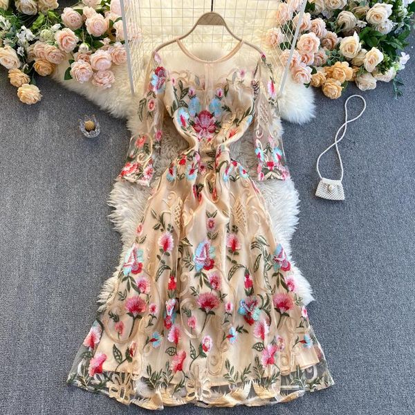 casual dresses women's dress mesh patchwork embroidery crochet female 2021 fashion tide autumn, Black;gray
casual dresses women's dress mesh patchwork embroidery crochet female 2021 fashion tide autumn, Black;gray
