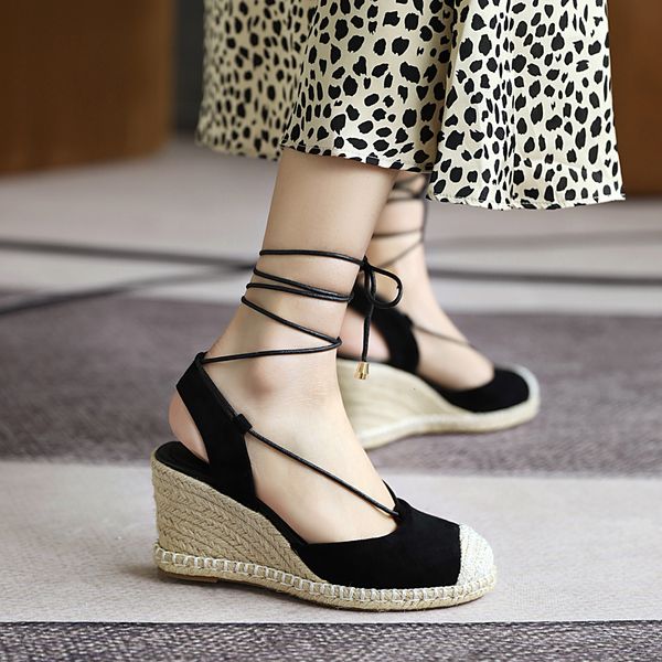 roman style ankle brace platform wedge shoes sheep woven cloth tweed hand sewn only fashion bombs cbai, Black
roman style ankle brace platform wedge shoes sheep woven cloth tweed hand sewn only fashion bombs cbai, Black