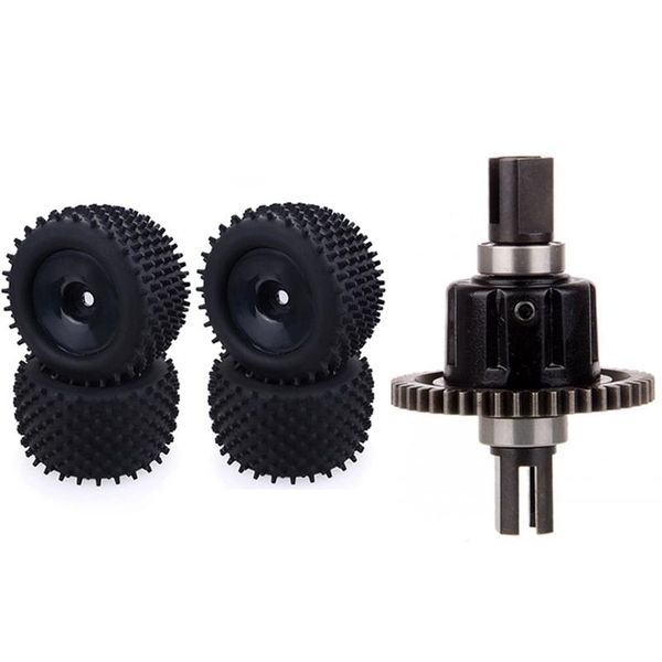 4pcs truck bigfoot tyre tires 17mm hex wheel car tire & 1x 60065 differential gear set for 1/8 hsp 94760 74761 94762
4pcs truck bigfoot tyre tires 17mm hex wheel car tire & 1x 60065 differential gear set for 1/8 hsp 94760 74761 94762