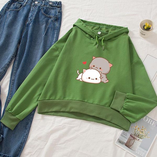 women's hoodies & sweatshirts cartoon crop thin hoodie woman cotton casual female itself hooded pullover 90s aesthetic short lady, Black
women's hoodies & sweatshirts cartoon crop thin hoodie woman cotton casual female itself hooded pullover 90s aesthetic short lady, Black