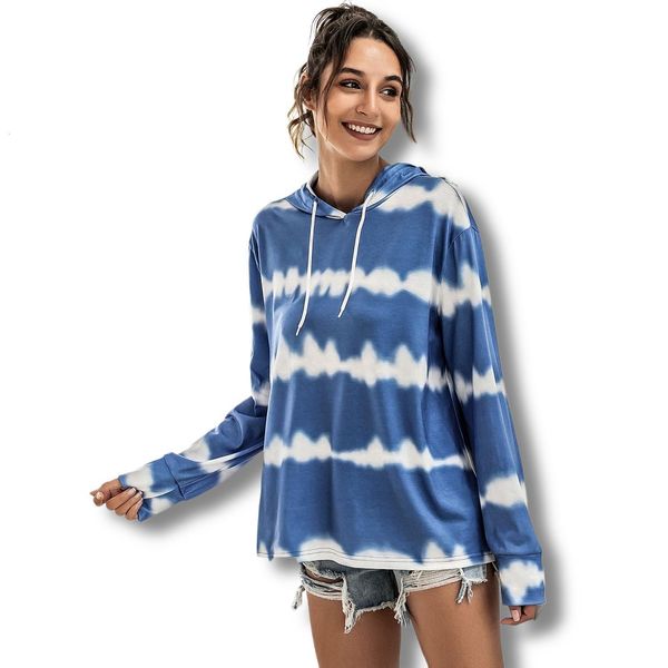 fashion blue striped hoodies women 2021 autumn winter new tie-dye striped long-sleeved pullover women hoodies, Black
fashion blue striped hoodies women 2021 autumn winter new tie-dye striped long-sleeved pullover women hoodies, Black