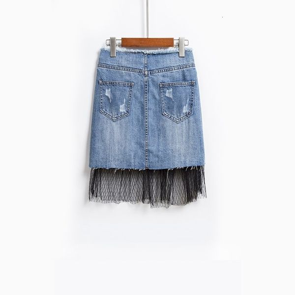 skirts harajuku torn hole knitted women's shreds denim skirts ladies in the high-waist office fine-fitting fashions elegant a-line itu6, Black
skirts harajuku torn hole knitted women's shreds denim skirts ladies in the high-waist office fine-fitting fashions elegant a-line itu6, Black