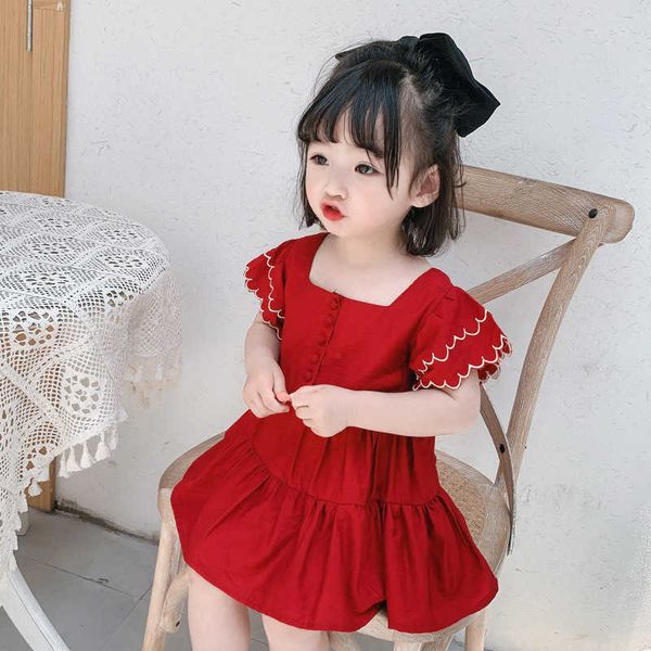 girls red dress short sleeve children summer dress for baby girl outfits christmas dress for girls vestidos para 210715, Red;yellow
girls red dress short sleeve children summer dress for baby girl outfits christmas dress for girls vestidos para 210715, Red;yellow