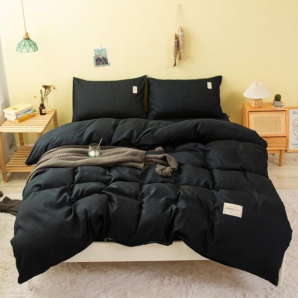bedding sets set solid royal labled home linens japanese bedclothes flat sheet pillowcase king grid sleeping cover 2021
bedding sets set solid royal labled home linens japanese bedclothes flat sheet pillowcase king grid sleeping cover 2021