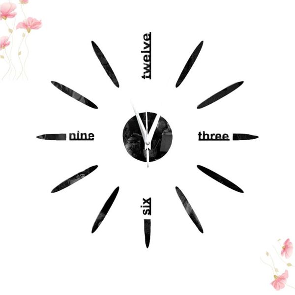1pc acrylic silent wall clock wall clock decorative hanging for home living room bedroom (black)
1pc acrylic silent wall clock wall clock decorative hanging for home living room bedroom (black)