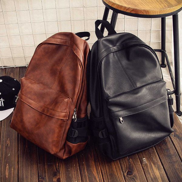 new fashionable mens backpack new street leather backpack college style student schoolbag computer bag travel backpack
new fashionable mens backpack new street leather backpack college style student schoolbag computer bag travel backpack