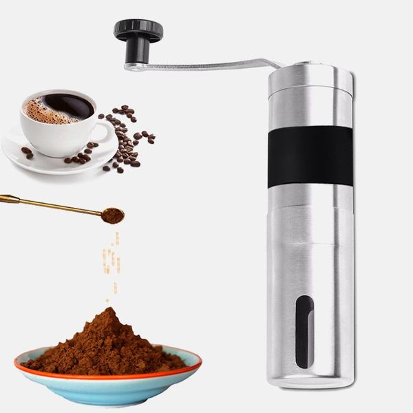 manual coffee grinders 2 size stainless steel adjustable ceramic grinder bean mill with rubber loop ring kitchen tools easy clean
manual coffee grinders 2 size stainless steel adjustable ceramic grinder bean mill with rubber loop ring kitchen tools easy clean
