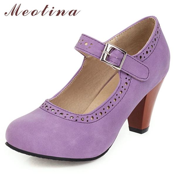 dress shoes meotina high heels women pumps buckle spike mary janes fashion round toe party lady 2021 large size 34-46, Black
dress shoes meotina high heels women pumps buckle spike mary janes fashion round toe party lady 2021 large size 34-46, Black