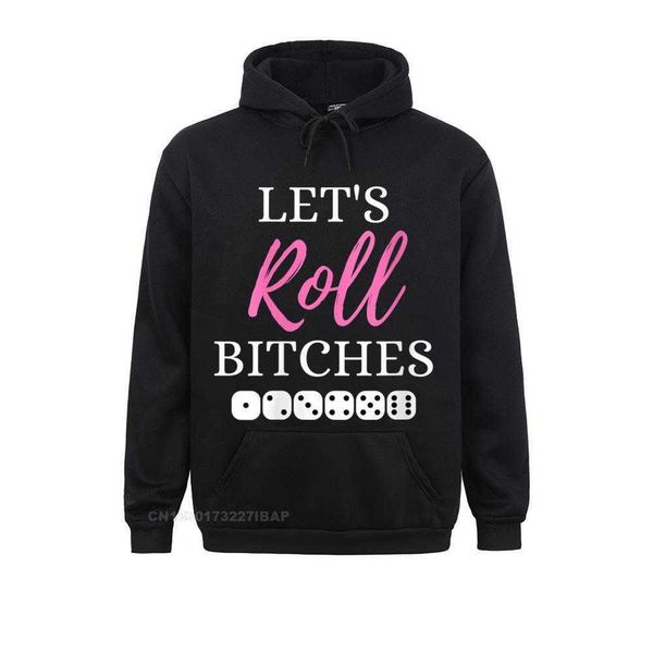 women's round neck hoodie, simple and humorous, suitable for night dice games, Black
women's round neck hoodie, simple and humorous, suitable for night dice games, Black