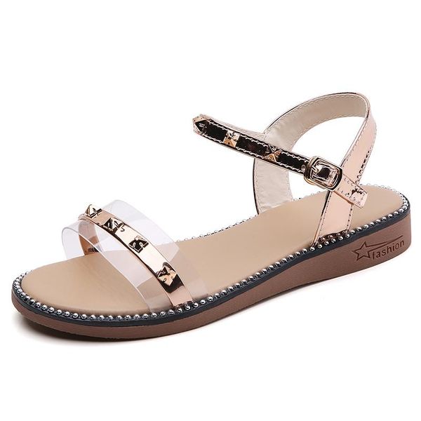 sandals rivet luxury summer ladies shoes woman zipper female flipflop shoe shinny mirror pu flat women beach, Black
sandals rivet luxury summer ladies shoes woman zipper female flipflop shoe shinny mirror pu flat women beach, Black