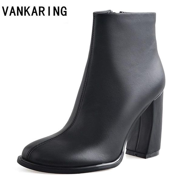 boots classic soft leather ankle black winter shoes for women waterproof comfort high heels concise women's autumn
boots classic soft leather ankle black winter shoes for women waterproof comfort high heels concise women's autumn