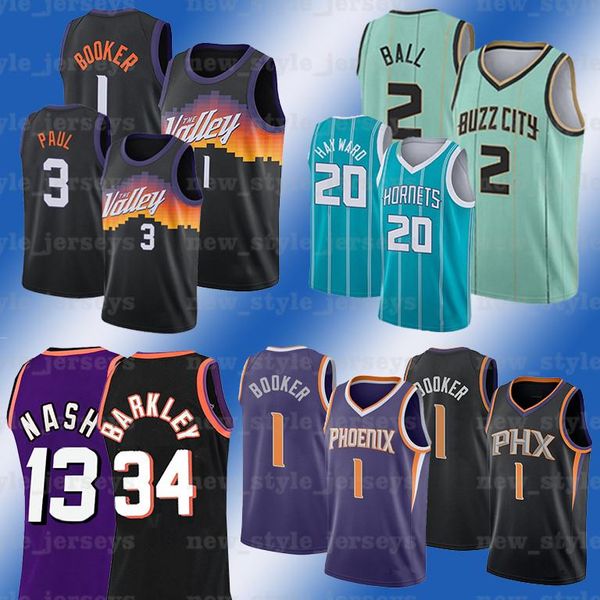 men1 2 lamelo 20 gordon booker ball hayward 1 devin 34 charles 13 steve barkley nash phoenix suns charlotte hornets jersey, Black;red
men1 2 lamelo 20 gordon booker ball hayward 1 devin 34 charles 13 steve barkley nash phoenix suns charlotte hornets jersey, Black;red