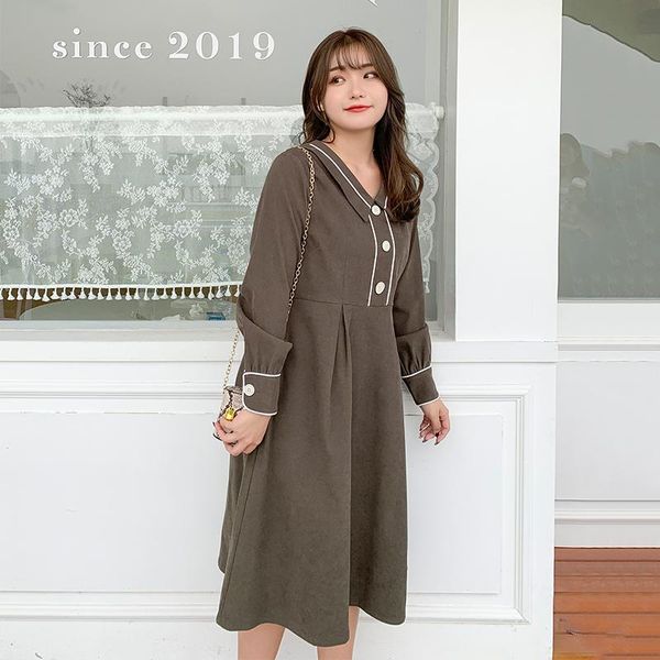 casual dresses the dress of autumn winter fashionable plus-size women shows thin and 2206, Black;gray
casual dresses the dress of autumn winter fashionable plus-size women shows thin and 2206, Black;gray