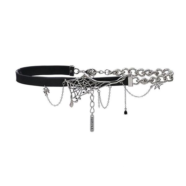 chains xzhifactory original pu skin cobweb necklace high street chain punk clavicle chain, sweet and cool girl sense, Silver
chains xzhifactory original pu skin cobweb necklace high street chain punk clavicle chain, sweet and cool girl sense, Silver